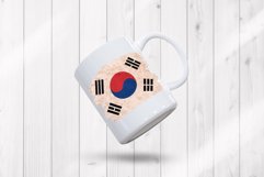 South Korea Grunge Flag Distressed Sublimation Backgrounds Product Image 3