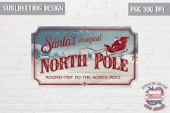 Christmas Christmas Vintage Labels Sublimation Retro Product Image 1