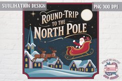 Christmas Christmas Vintage Labels Sublimation Retro Product Image 1
