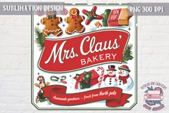 Christmas Christmas Vintage Labels Sublimation Retro Product Image 1