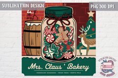 Christmas Christmas Vintage Labels Sublimation Retro Product Image 1