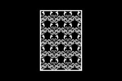 Vintage lace art motif ornamental design vector Product Image 1