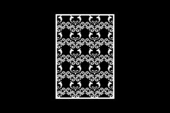 Vintage lace art motif ornamental design vector Product Image 2