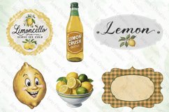 Vintage Lemon Sublimation Bundle Product Image 5