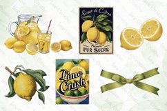 Vintage Lemon Sublimation Bundle Product Image 4