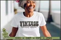 Vintage Limited Edition SVG Product Image 1