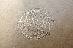 Vintage frame logo. Antique label Product Image 2
