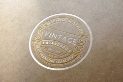 Elegant Vintage Retro Badge Label Product Image 2