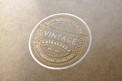 Elegant Vintage Retro Badge Label Product Image 2