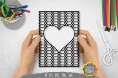 Vintage Love Stencil Papercut Product Image 1