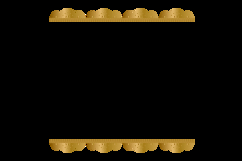 Vintage luxury gold ornamental border and frame element deco Product Image 2