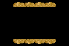 Vintage luxury gold ornamental border and frame element Product Image 2