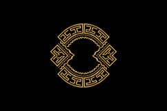 Vintage luxury golden ornament ethnic decoration design Product Image 2