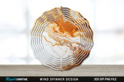 Vintage Marbled Wind Spinner Sublimation PNG Design Product Image 1