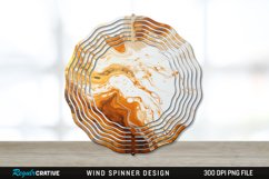 Vintage Marbled Wind Spinner Sublimation PNG Design Product Image 1