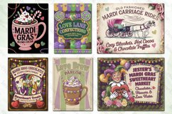 Vintage Mardi Gras Farmhouse Clipart Bundle Product Image 2