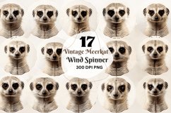 Vintage Meerkat Wind Spinner,Decoupage Meerkats Wind Spinner,Wind Spinner Love, Meerkat Wind Spinner,Vintage Meerkat Spinner,Meerkat Spinner,Alt Wind Spinner, Decoupage Meerkats Spinner,Sublimation Vintage Meerkat,Sublimation Wind Spinner,