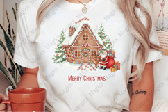Vintage Merry Christmas PNG Product Image 2