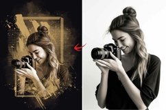 Vintage Mixed Art Photo Effect Product Image 6