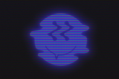 Vintage Monitor CRT Text Effect Product Image 2
