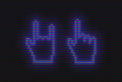 Vintage Monitor CRT Text Effect Product Image 3