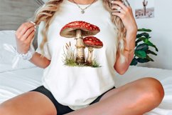 Watercolor Vintage Mushroom Clipart Bundle Product Image 3