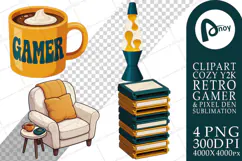 Pixel Den Art Sublimation Product Image 1