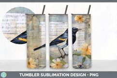 GorgeousDecoupage Mynas Tumbler design.