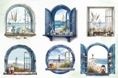 Vintage Nautical Window Sublimation Product Image 4