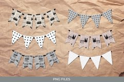 Vintage New York Article in Newspaper Bunting Banner Product Image 1