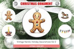 Nordic Holiday Decorations Ornament Product Image 1