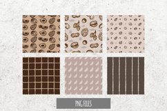 Vintage Nuts Seamless Pattern Paper Packs Product Image 1