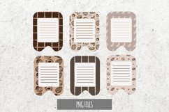 Vintage Nuts Seamless Pattern Shaped Journaling Area Product Image 1