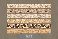Vintage Nuts Seamless Pattern Stripe Product Image 1