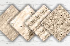 Vintage Nautical Digital Paper, Sepia Ocean Seamless Designs Product Image 3
