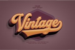 VIntage Old Editable Text Effect Style Vintage Product Image 1