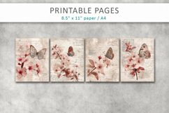 mixed media shabby chic, antique paper Product Image 2