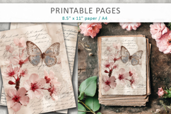 mixed media shabby chic, antique paper Product Image 3