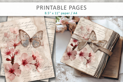 mixed media shabby chic, antique paper Product Image 5