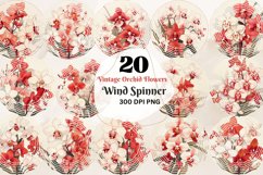 Vintage Orchid Flowers Wind Spinner,Decoupage Orchid Wind Spinner,Wind Spinner Love,Vintage Flowers Wind Spinner, Vintage Orchid Flowers Spinner,, Decoupage Orchid Spinner, Vintage Flowers Spinner, Alt Wind Spinner, Sublimation Vintage Orchid Flowers, Sub