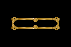 Vintage ornament luxury gold decorative clipart Product Image 2