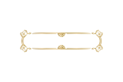 Vintage ornament luxury gold decorative clipart Product Image 1