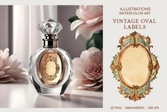 Vintage Oval Label - 25 Illustrations PNGs Product Image 3
