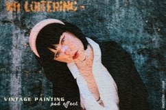 vintage painting photo effect psd Product Image 2