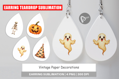 Vintage Decorations Earring Product Image 1