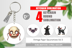 Vintage Decorations Keychain Product Image 1