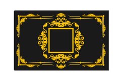 Vintage paper template card design background Product Image 1