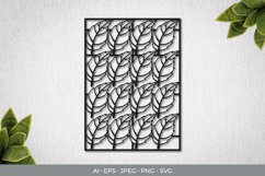 Vintage Papercut Stencil Autumn Product Image 1