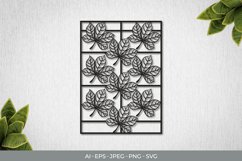 Vintage Papercut Stencil Autumn Product Image 1