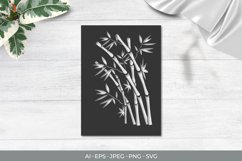 Vintage Papercut Stencil Bamboo Product Image 1